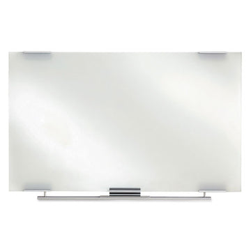 Iceberg Clarity Glass Dry Erase Board With Aluminum Trim, Frameless, 48 X 36 freeshipping - TVN Wholesale